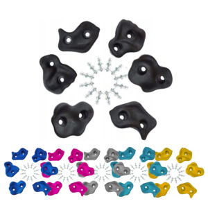 Kamienie do wspinaczki, uchwyty 6szt. ze śrubami