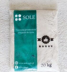 Piasek do piaskownic - worek 20kg biały, atestowany