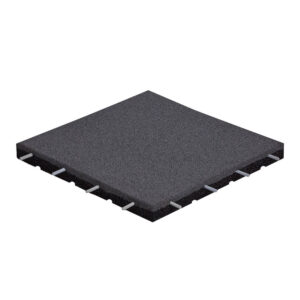 PŁYTA GUMOWA NA PLAC ZABAW 50X50CM GRUBOŚĆ 35MM SZARY