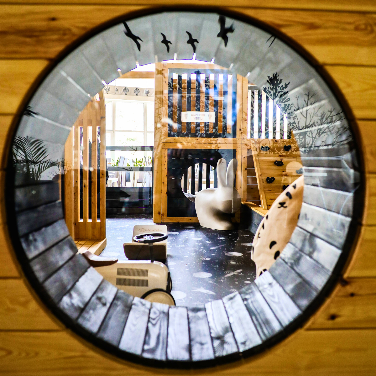 modułowy plac zabaw wnętrze