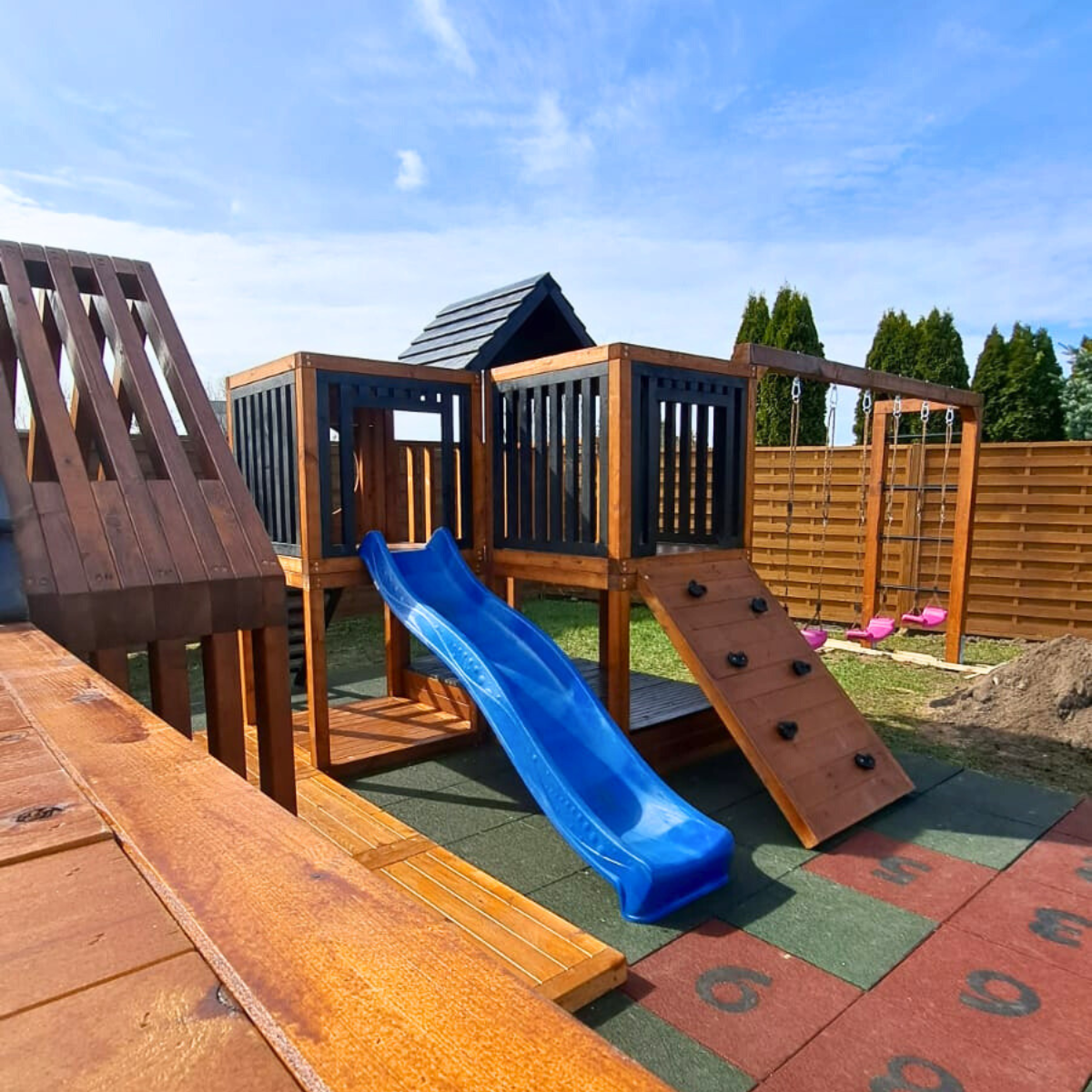 modułowy plac zabaw