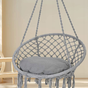 HUŚTAWKA BOCIANIE GNIAZDO Z OPARCIEM I PODUSZKĄ