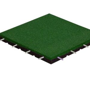 PŁYTA GUMOWA NA PLAC 50X50CM GRUBOŚĆ 35MM KOLOR ZIELONY