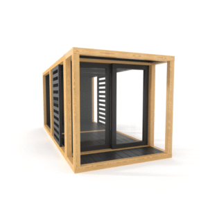 EDWARD BASIC - nowoczesny modułowy plac zabaw i domek dla dzieci