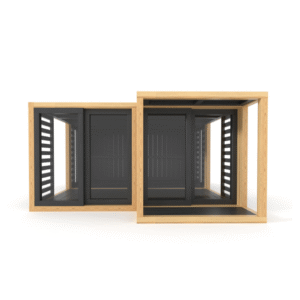 EDWARD HORIZON - nowoczesny modułowy plac zabaw i domek dla dzieci